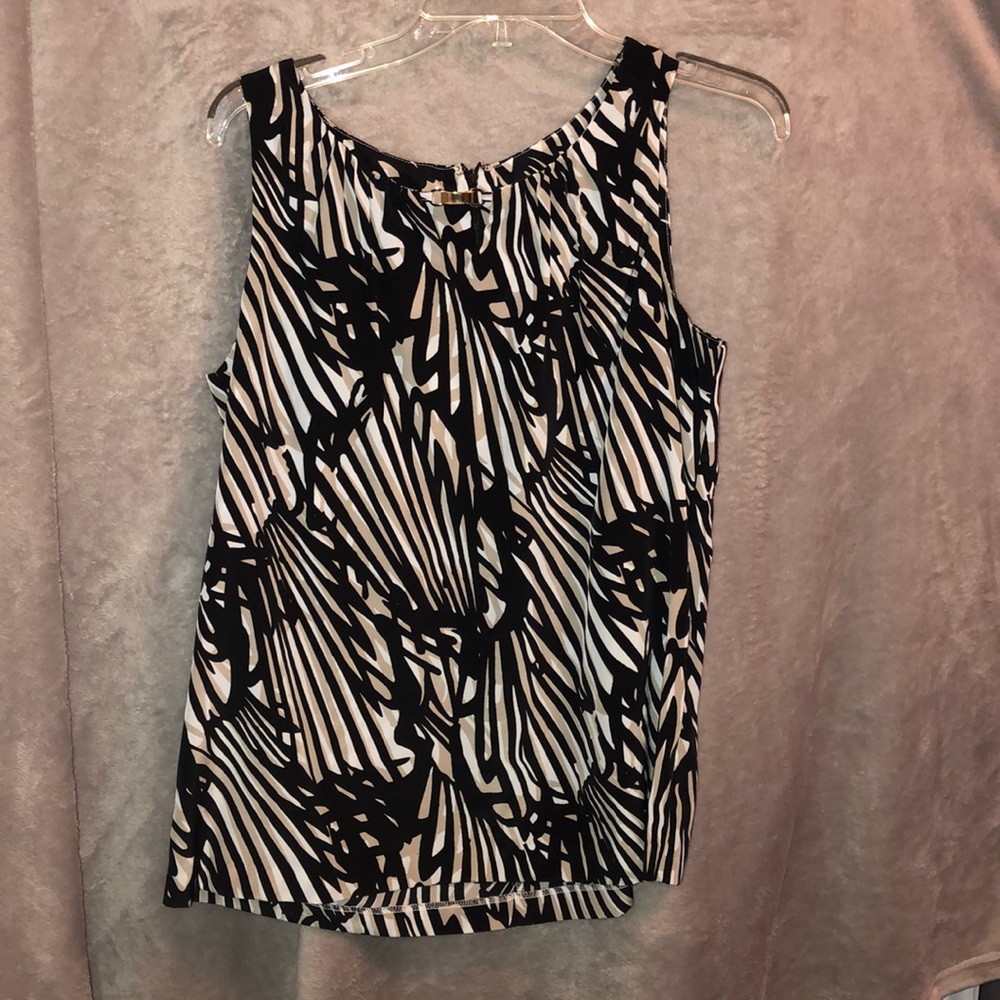 Dana Buchanan tank and black blousy tank